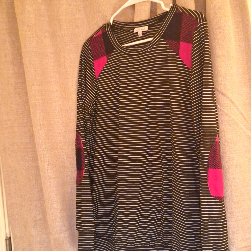 Women's Plaid Detail Shirt